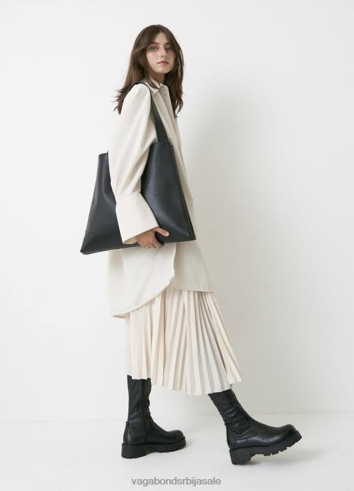 рс Vagabond унисек милаззо баг Црна кожа 468Z250 прибор