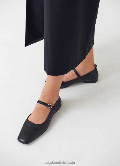 рс Vagabond Жене делиа ципеле Црна кожа 468Z3 обућа