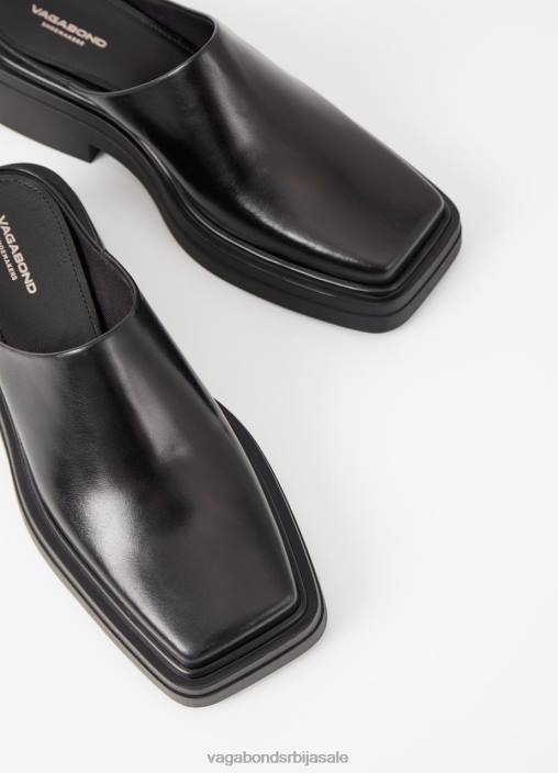 рс Vagabond Жене еира мулес Црна кожа 468Z122 обућа