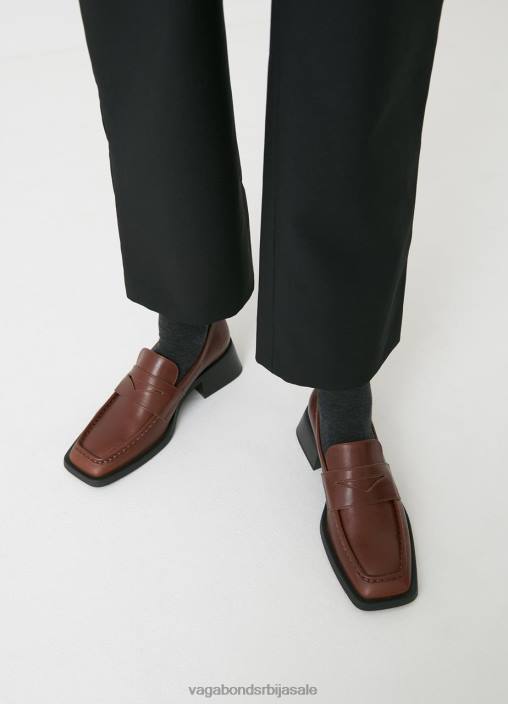 рс Vagabond Жене бланца лоафер смеђа кожа 468Z141 обућа