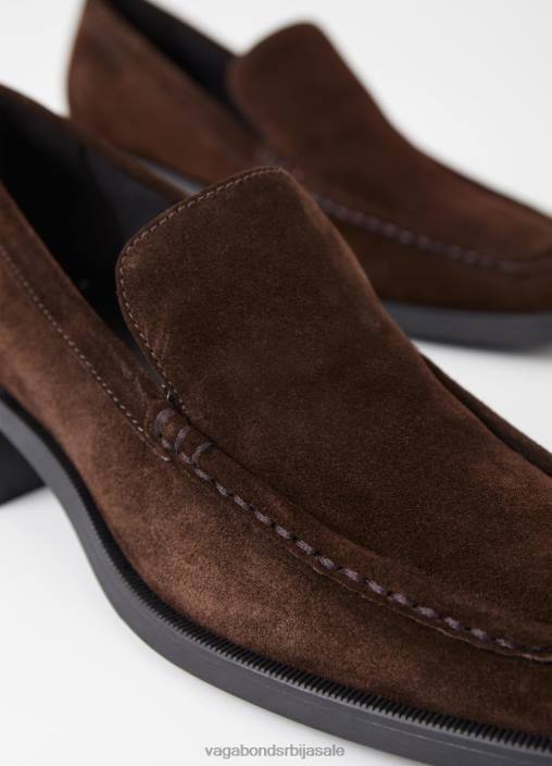 рс Vagabond Жене бланца лоафер тамно браон антилоп 468Z142 обућа