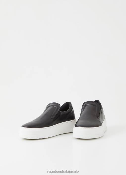 рс Vagabond Жене јуди патике Црна кожа 468Z174 обућа