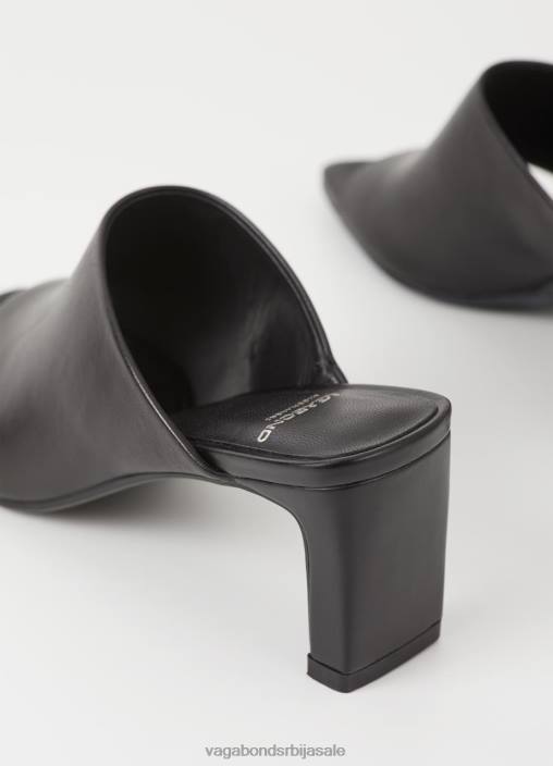 рс Vagabond Жене луиса сандале Црна кожа 468Z77 обућа