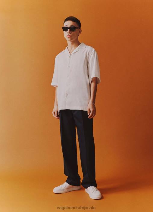 рс Vagabond мушкарци патике паул 2.0 бела кожа 468Z262 обућа